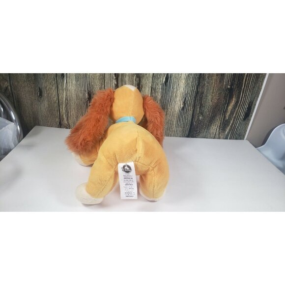Disney Lady and Tramp Cocker Spaniel Stuffed Animal Plush Vintage Disneyland - Picture 4 of 7